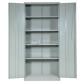 Armário de Aço RAA402/45 - 2 Portas - 1980x900x450mm RCH - 04 Prateleiras Reguláveis